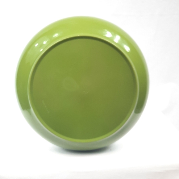 Vintage 1960s Plastic Ice Bucket Made in USA Avacado Green Mid Century Modern‎ - Picture 11 of 14